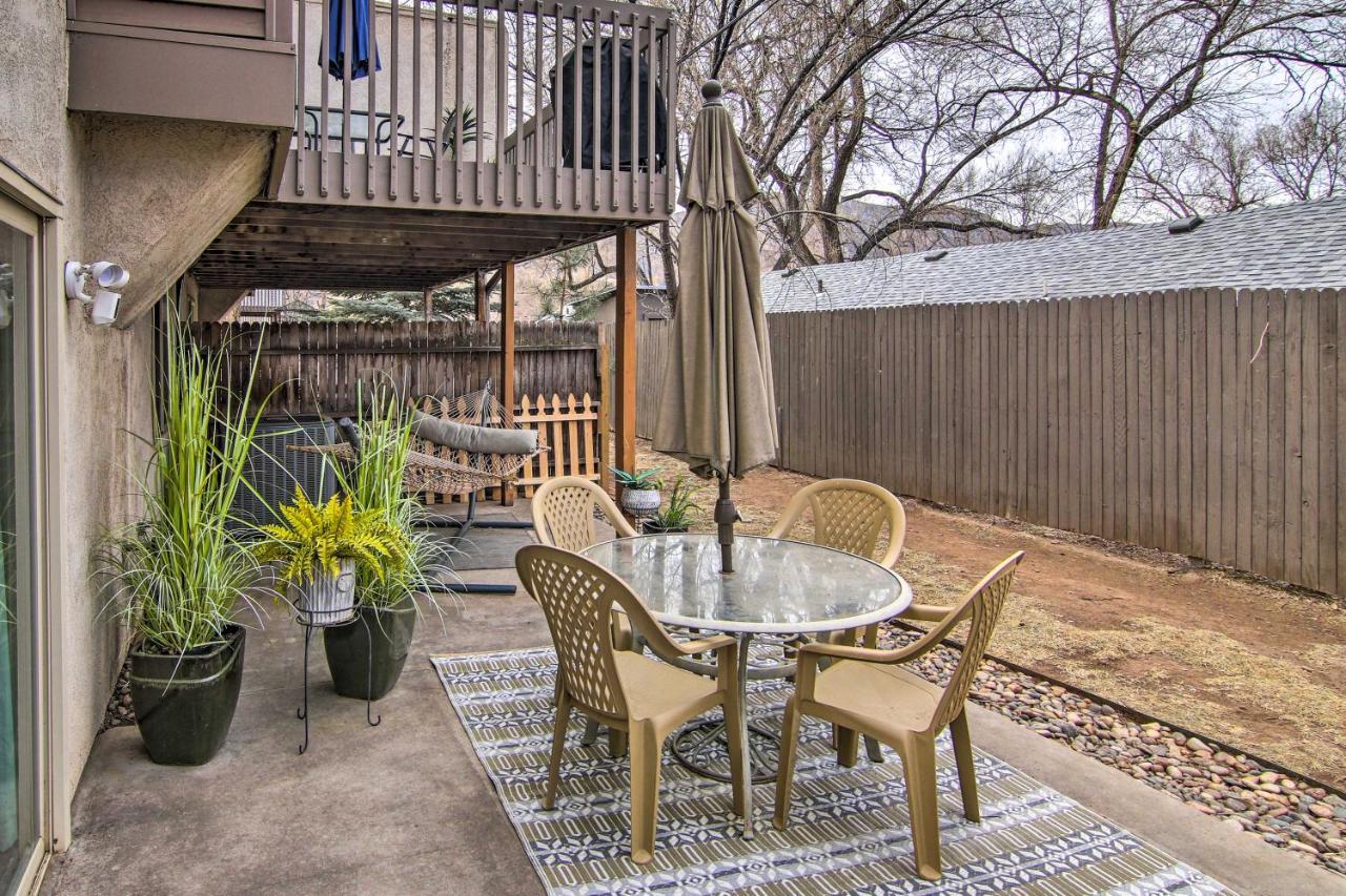 Manitou Springs Escape With Aandc And Private Deck! Exterior foto